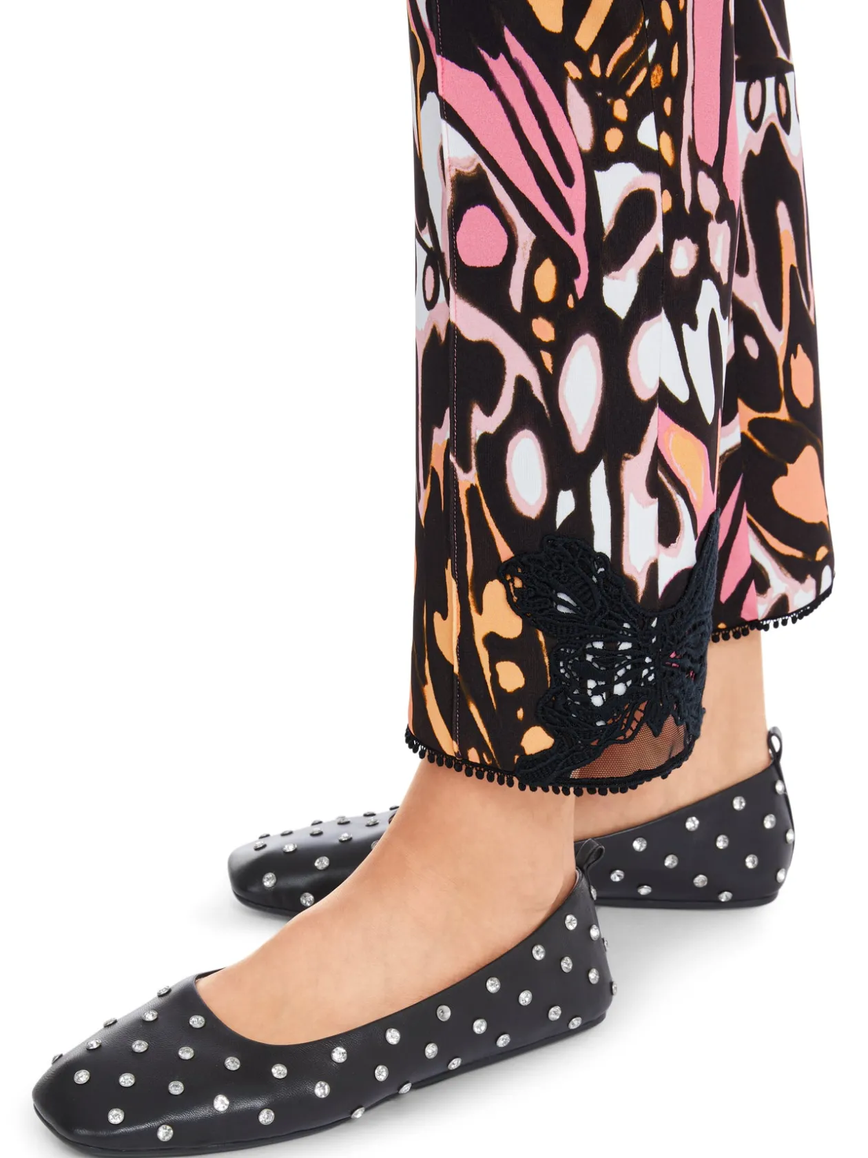 marc_cain_black_trousers__5.webp MARC CAIN Black Trousers with Butterfly pattern