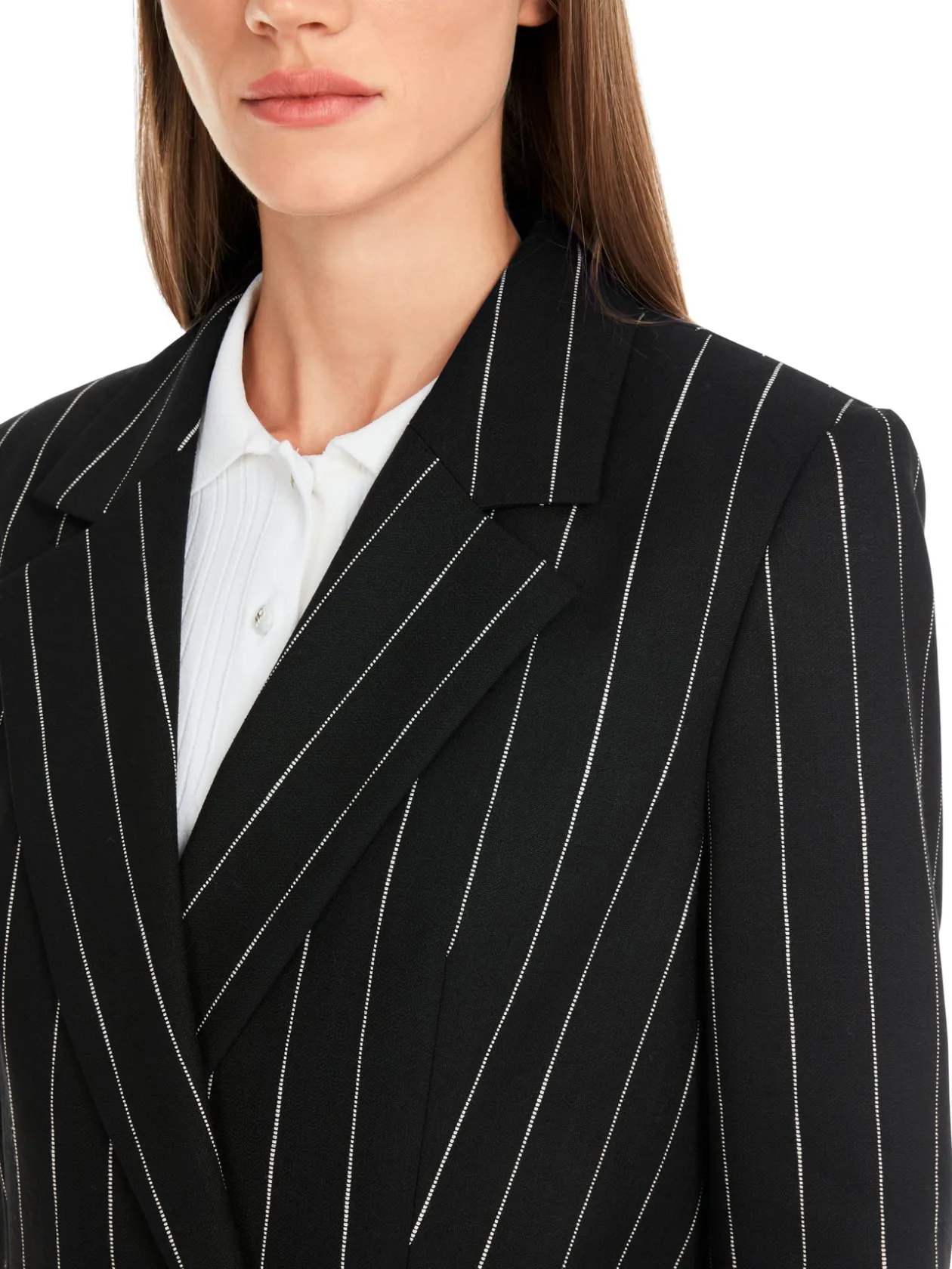 marc_cain_black_with_whit_3.webp MARC CAIN Black With White Stripes Jacket