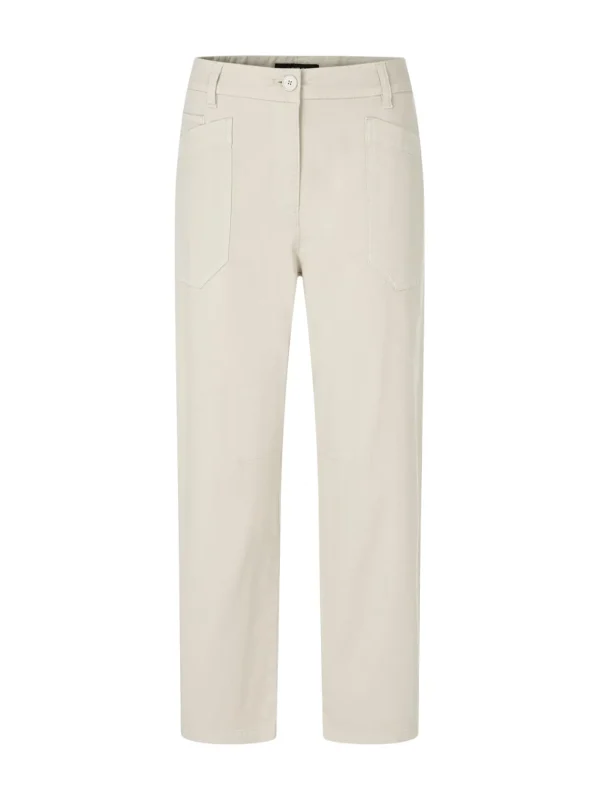 MARC CAIN Cream Cropped Trousers