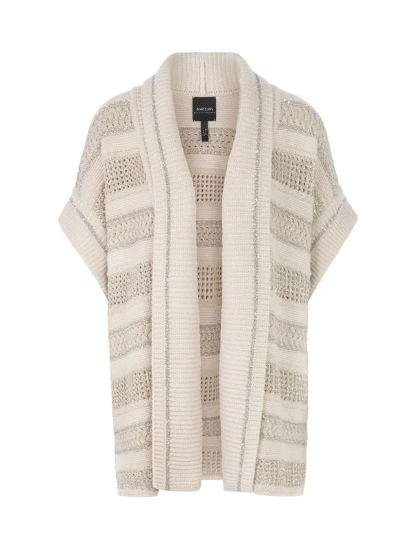MARC CAIN Cream Sparkly Cardigan