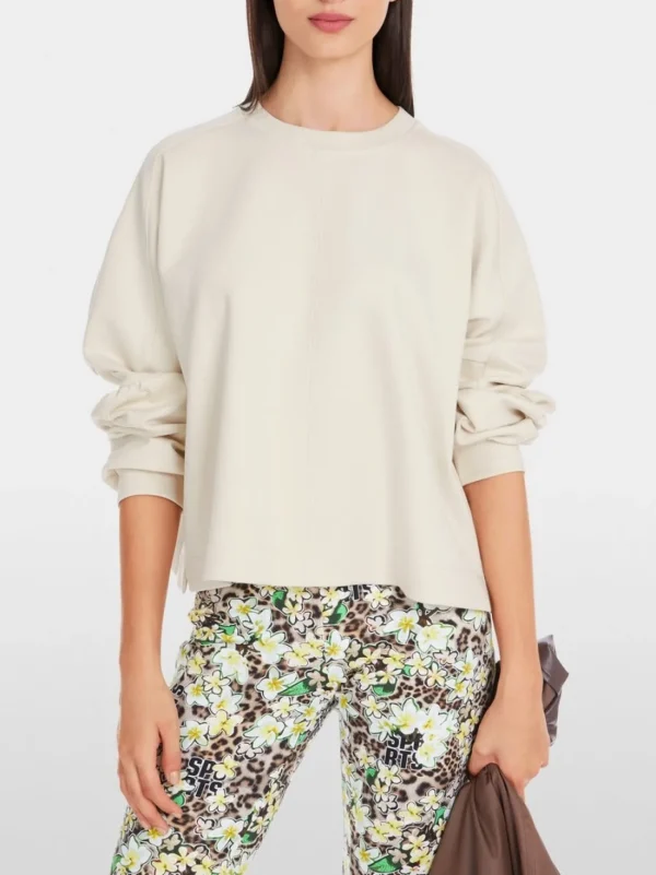 MARC CAIN Cream Sweater