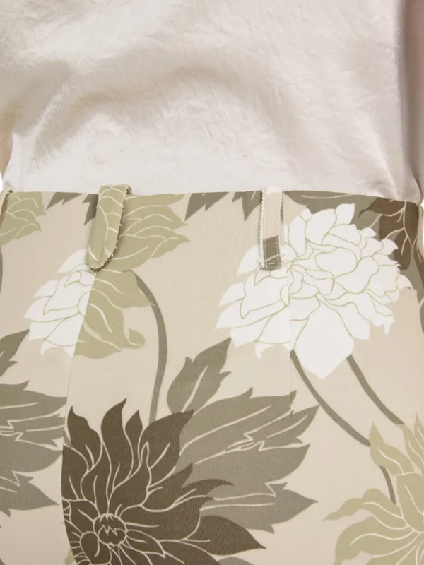 MARC CAIN Floral Sydney scuba jersey trousers