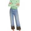 MARC CAIN Green Stipe t-Shirt Long Sleeve