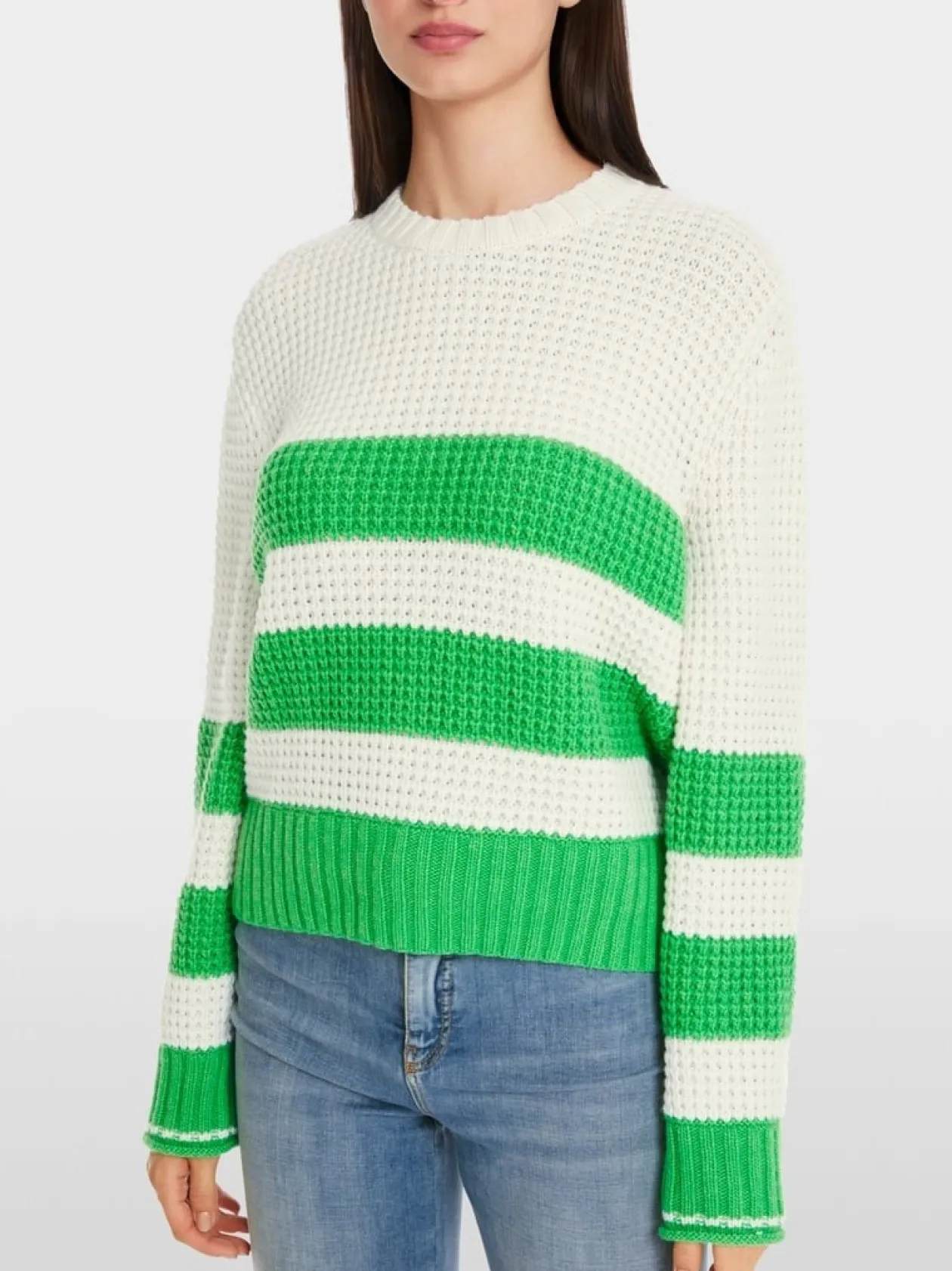 marc_cain_green_stripe_ju_1.webp MARC CAIN Green Stripe Jumper