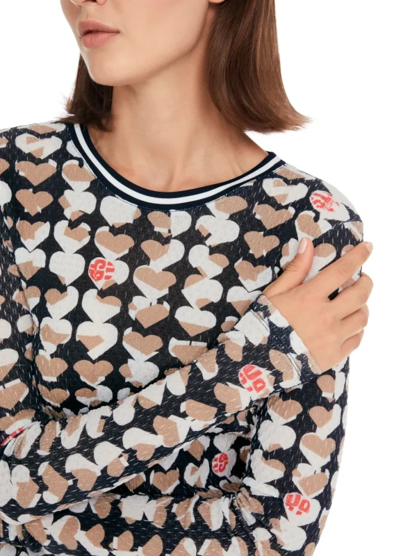 MARC CAIN Heart T-shirt