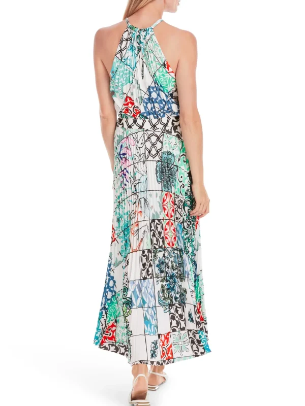 MARC CAIN Leaf Printed Skirt