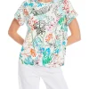MARC CAIN Leaf Printed T-shirt