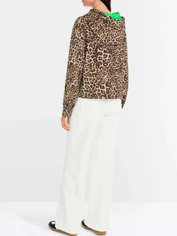 MARC CAIN Leopard Print Sweatshirt