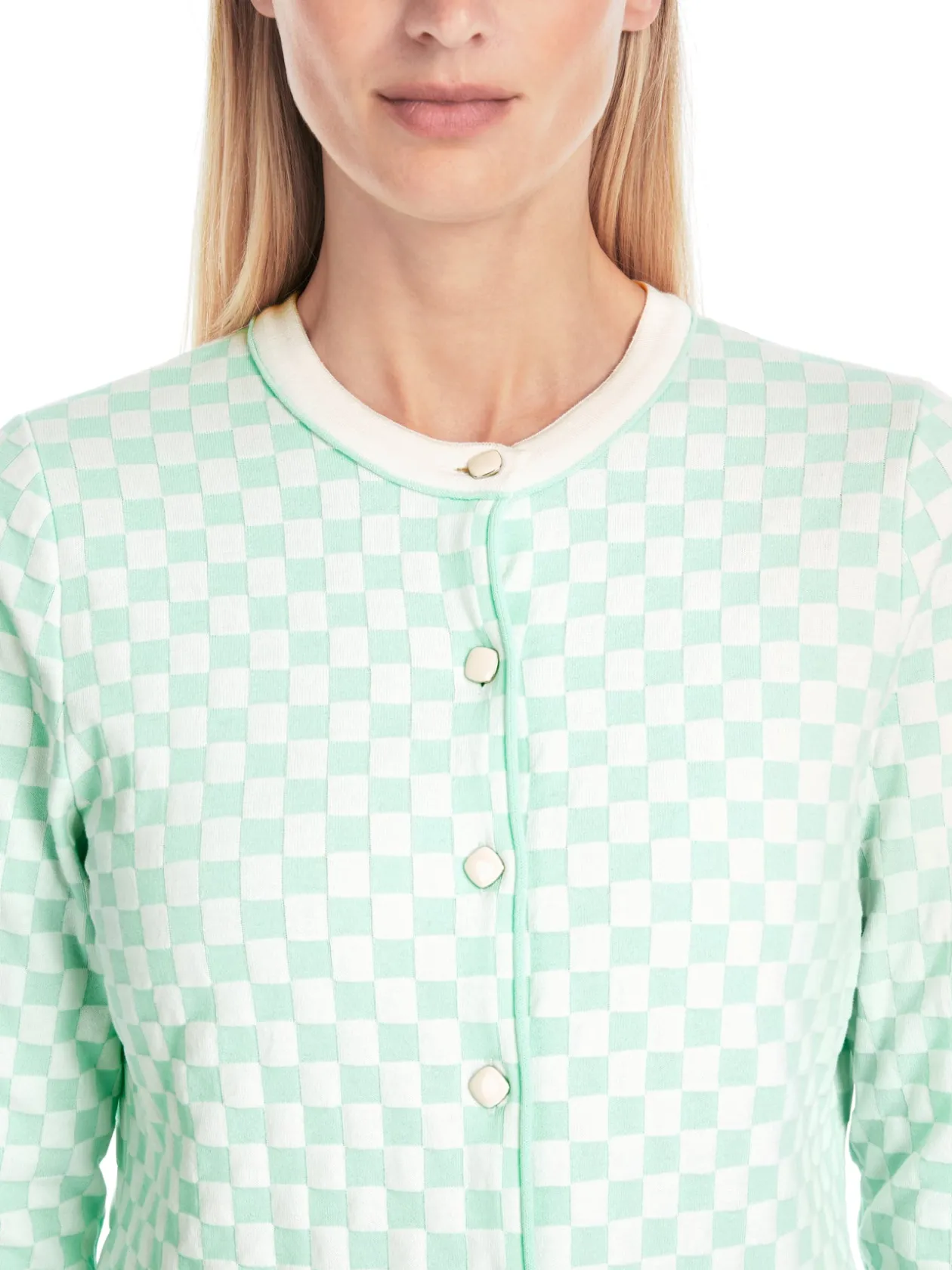 marc_cain_mint_check_card_4.webp MARC CAIN Mint Check Cardigan