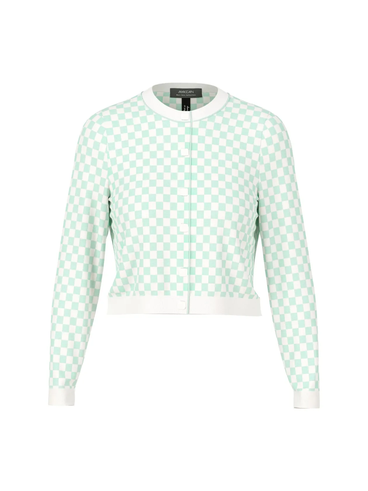 marc_cain_mint_check_card_5.webp MARC CAIN Mint Check Cardigan