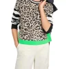 MARC CAIN Mix Pattern Sweater