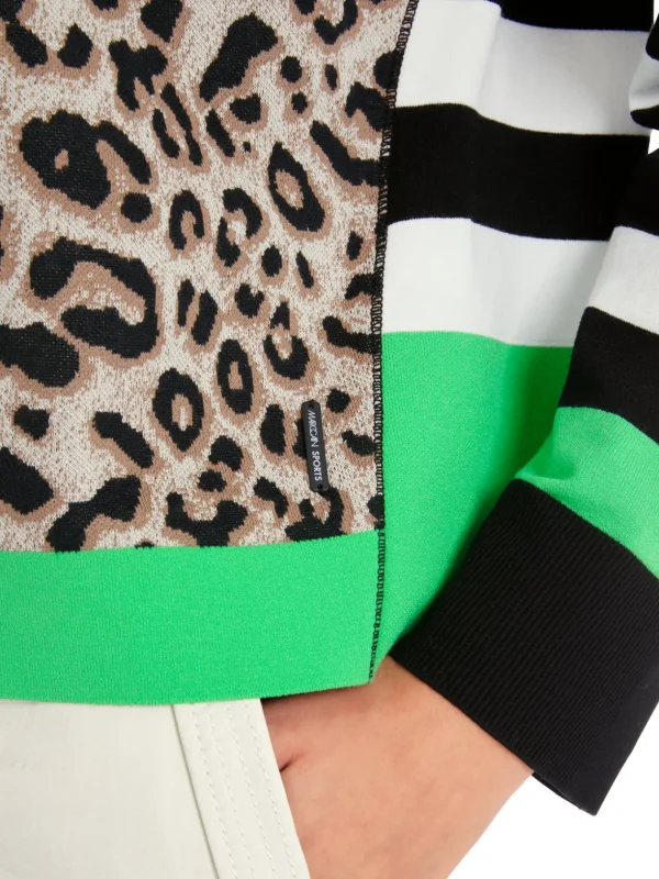MARC CAIN Mix Pattern Sweater