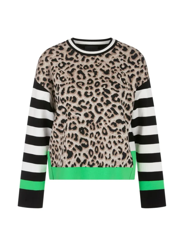 MARC CAIN Mix Pattern Sweater