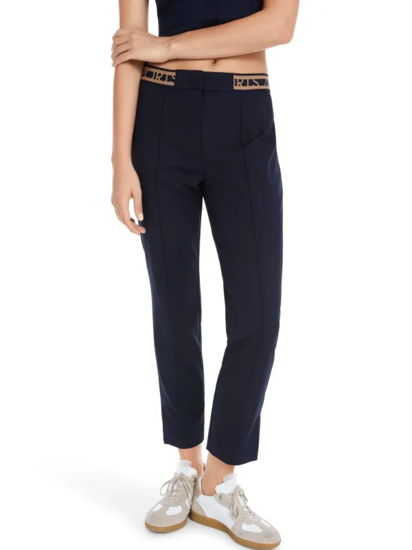 MARC CAIN Navy Trousers