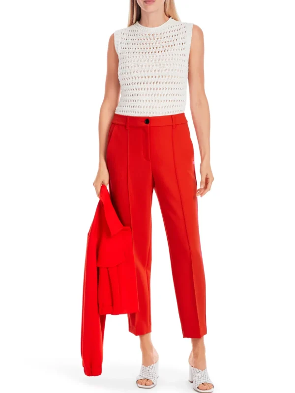 MARC CAIN Red Trousers