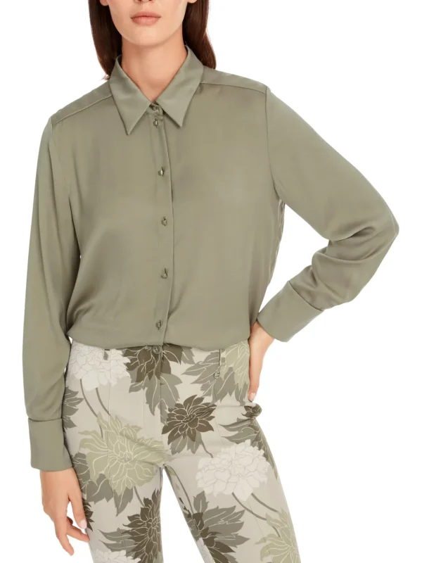MARC CAIN Sage Green Blouse
