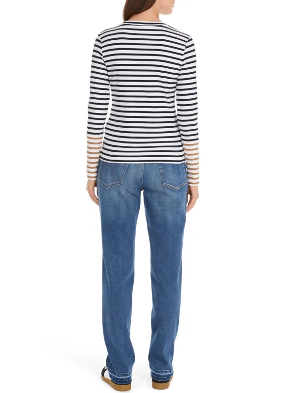 MARC CAIN Striped T-shirt