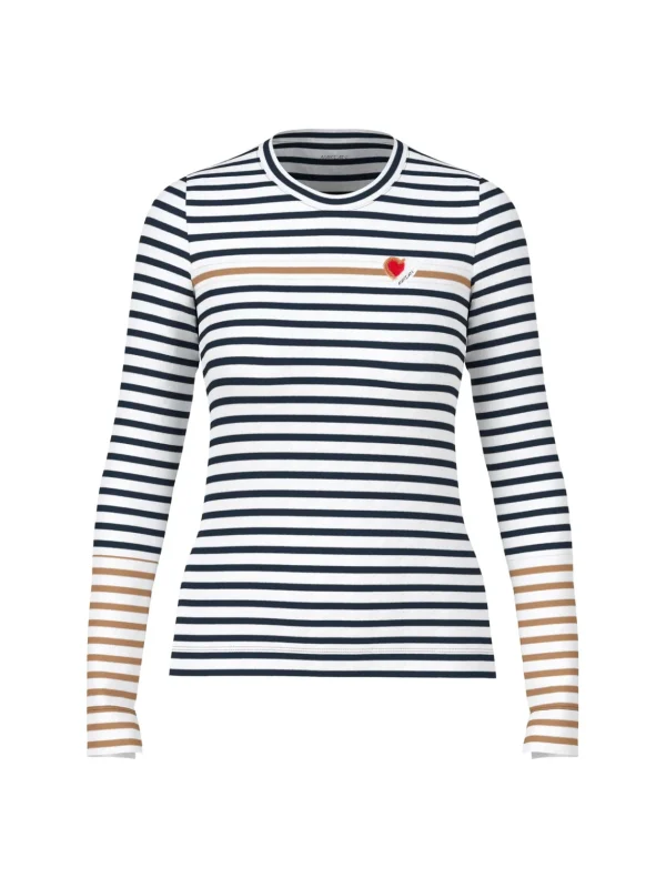 MARC CAIN Striped T-shirt