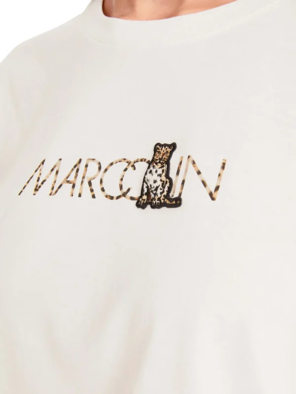 MARC CAIN t-Shirt White With Logo