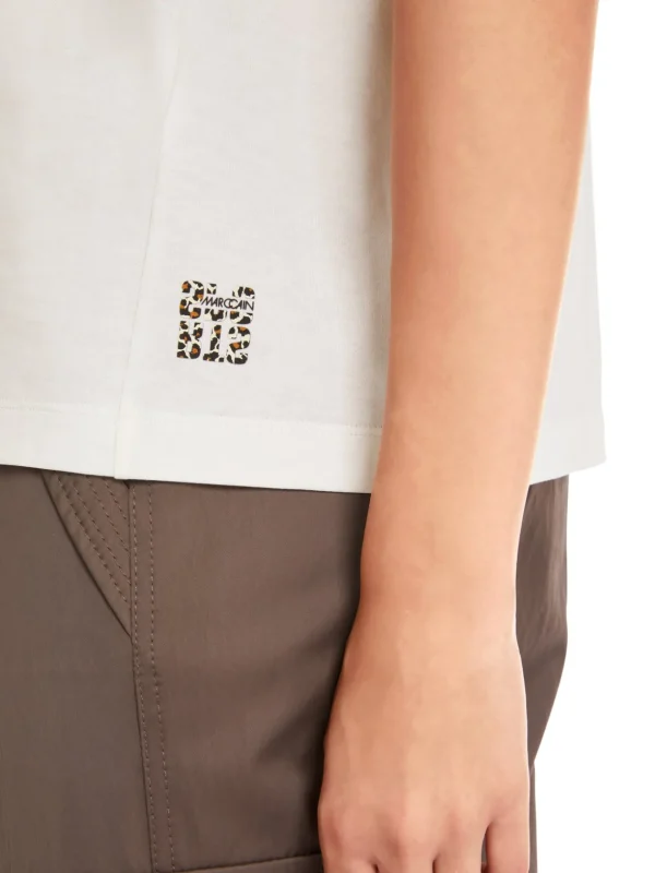 MARC CAIN t-Shirt White With Logo