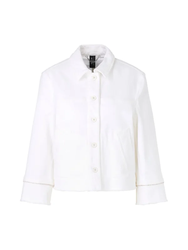 MARC CAIN White Denim Jacket