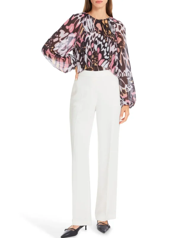 MARC CAIN White Trousers