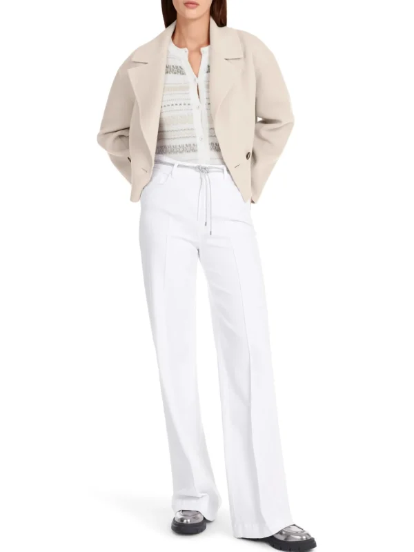 MARC CAIN White Wide Jeans