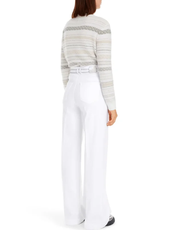 MARC CAIN White Wide Jeans