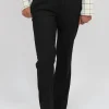 MARELLA Black Flared Trousers