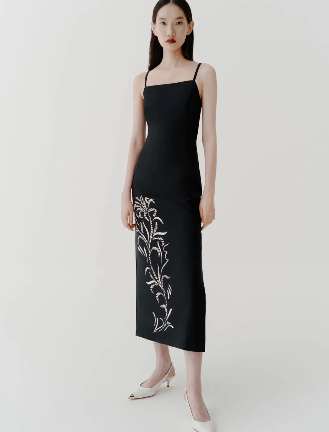 marella_black_satin_sheat_0.webp MARELLA Black Satin Sheath Dress