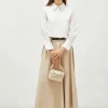 MARELLA Cream Long Skirt