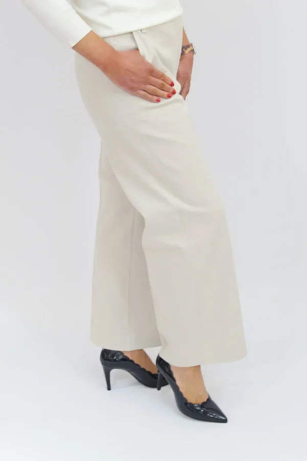 MARELLA Cream Straight Trousers