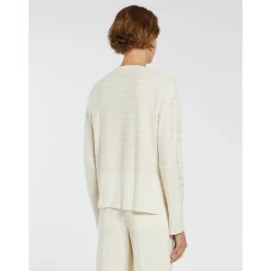 MARELLA Cream Stripe Sweater