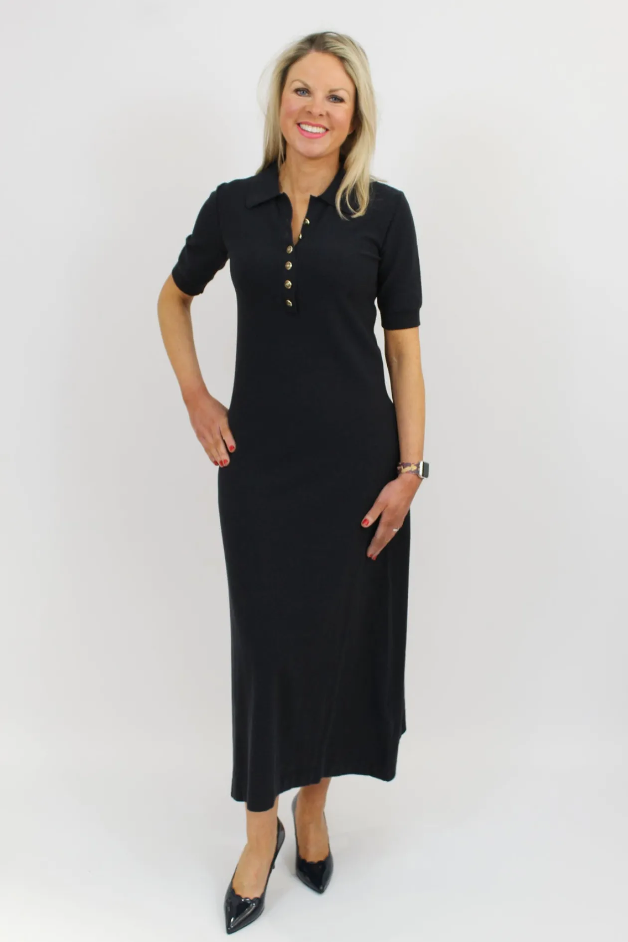 marella_navy_dress_0.webp MARELLA Navy Dress