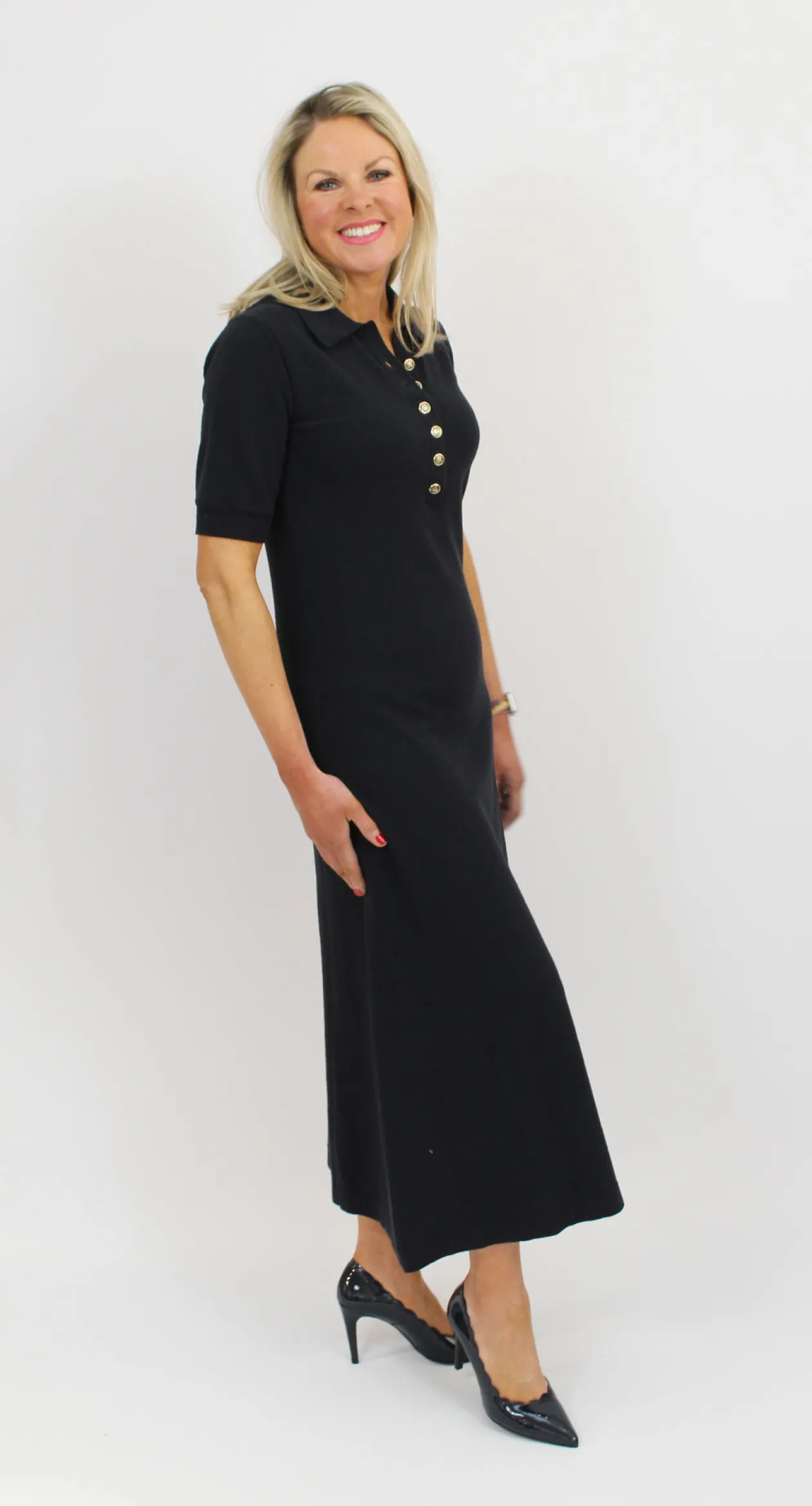 marella_navy_dress_3.webp MARELLA Navy Dress