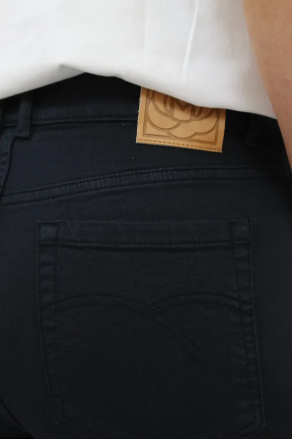 MARELLA Navy Short Flared Jeans