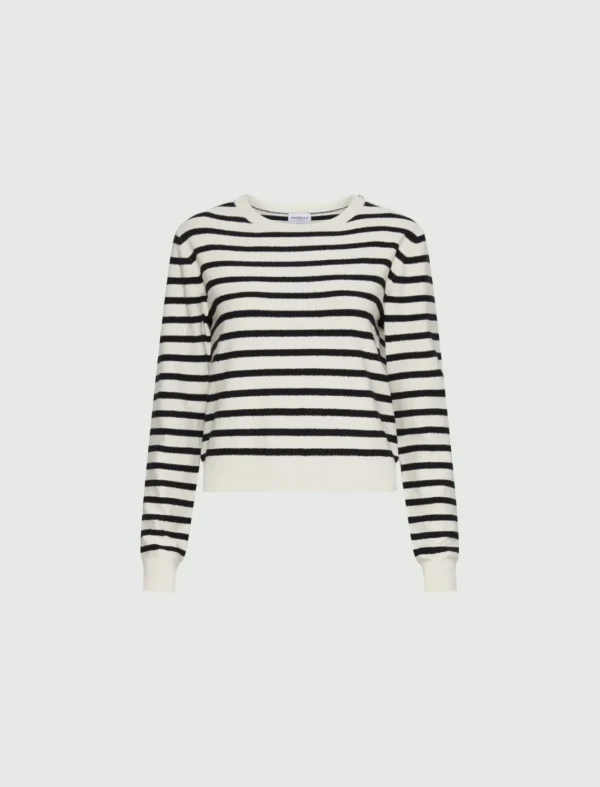 MARELLA Navy Stripe Sweater