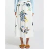MARELLA Off White Printed Skirt