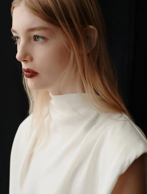 MARELLA Sleeveless Satin Blouse