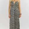 MARELLA Triangle Pattern Dress