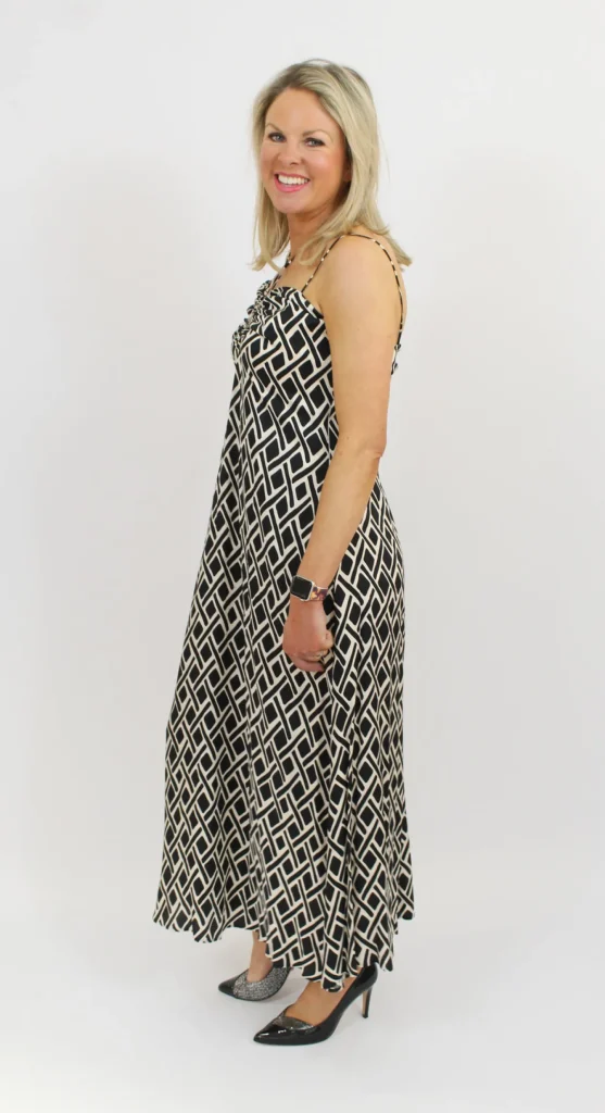 MARELLA Triangle Pattern Dress