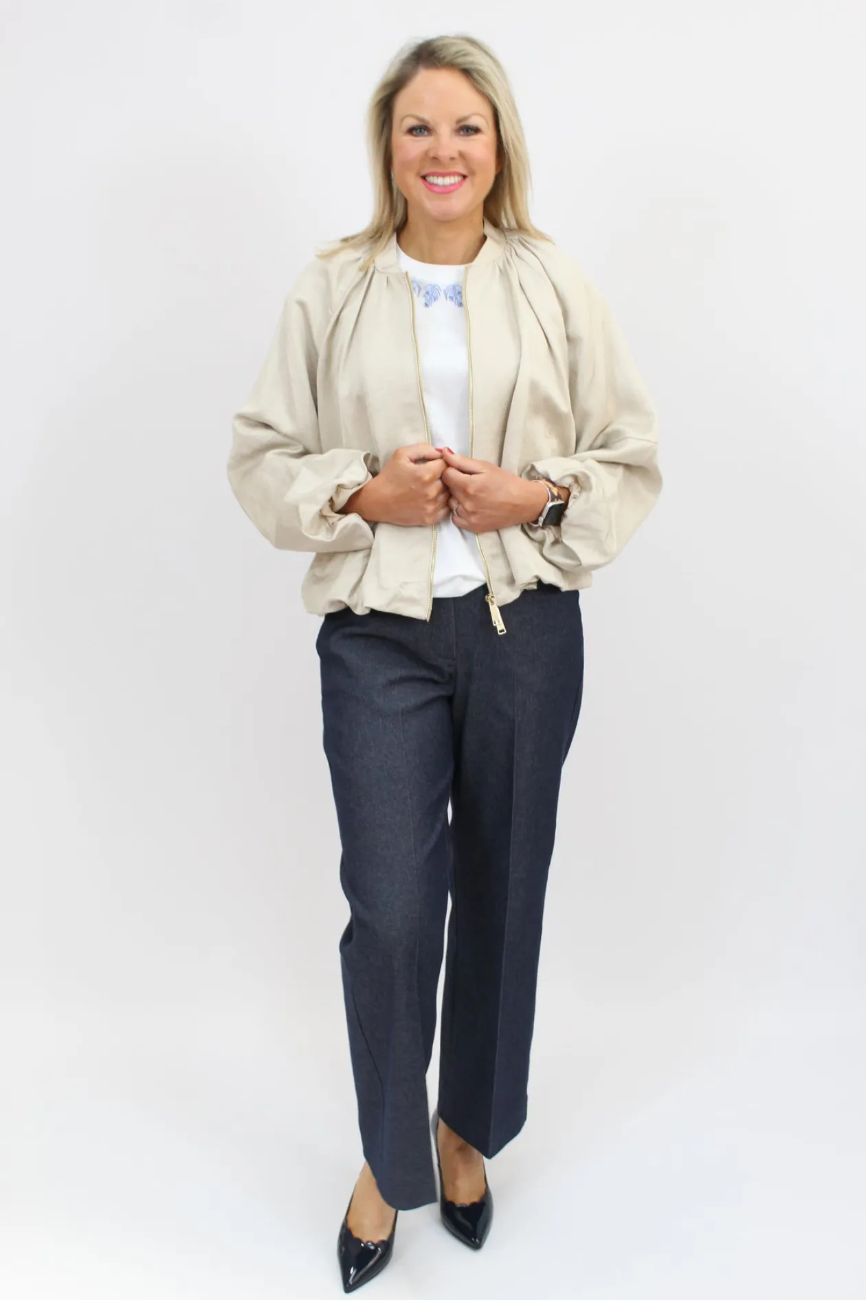 marella_viscose_linen_bom_5.webp MARELLA Viscose Linen Bomber Jacket