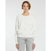 MARELLA White Flower Print Sweater