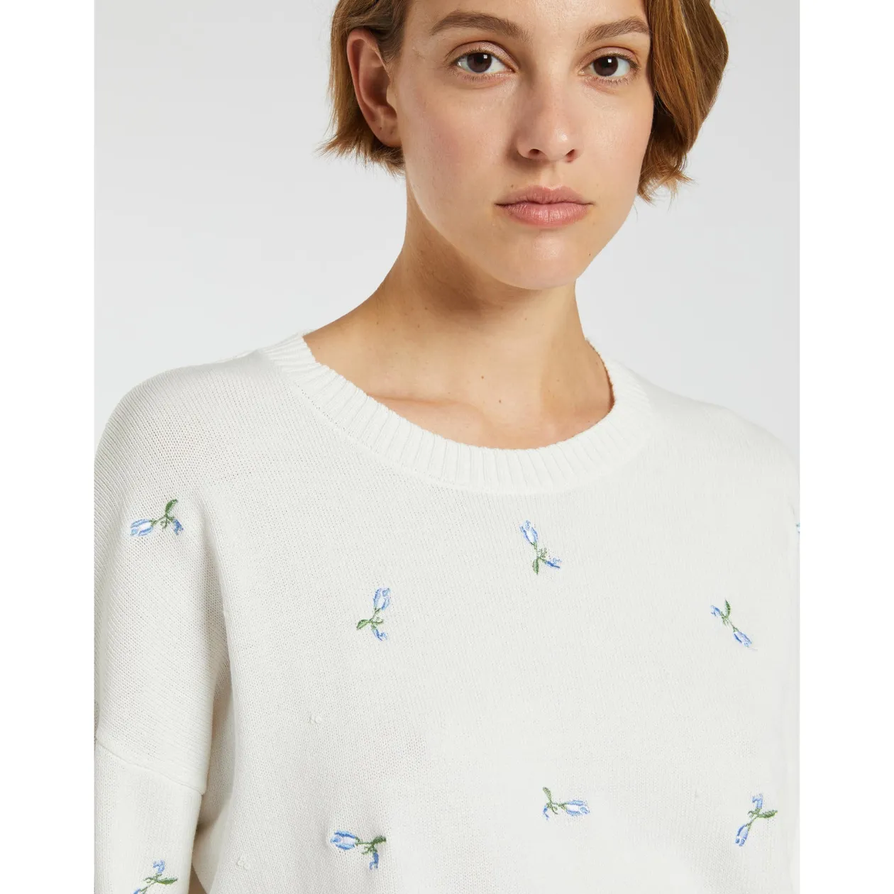 marella_white_flower_prin_1.webp MARELLA White Flower Print Sweater