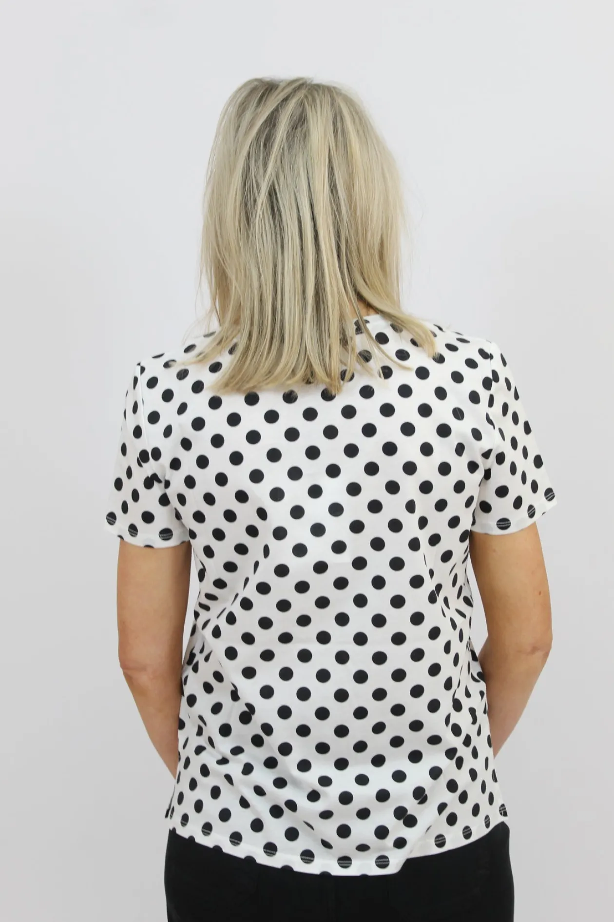 marella_white_pokka_dot_t_2.webp MARELLA White Pokka Dot T-shirt