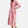 MILANO Pink Stripe Dress