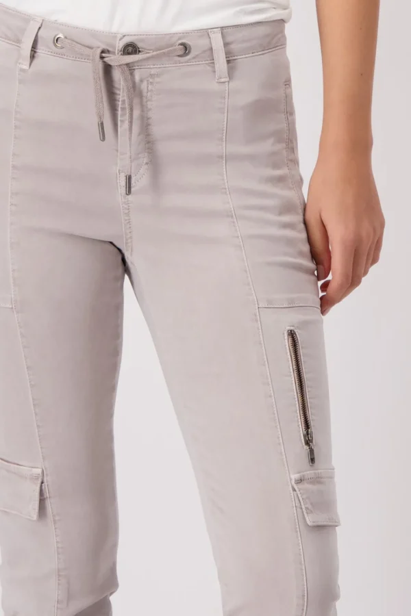 MONARI Beige Cargo trousers