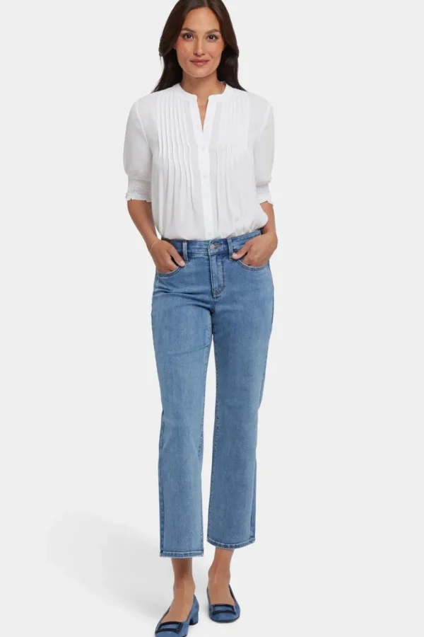 NYDJ Straight Ankle Blue Jeans