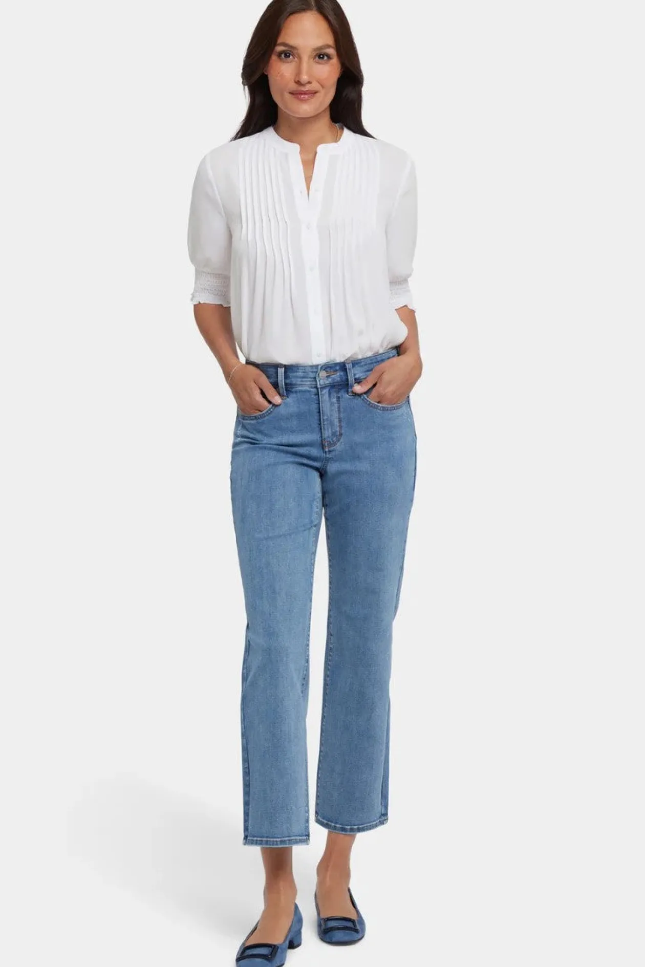 nydj_straight_ankle_blue__0.webp NYDJ Straight Ankle Blue Jeans