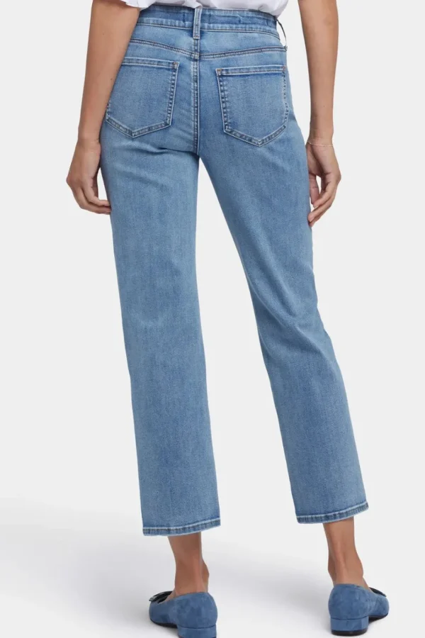 NYDJ Straight Ankle Blue Jeans
